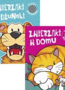 Pakiet: Ruchome obrazki 5 Zwierzaki w dżungli/domu