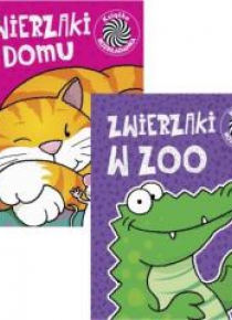 Pakiet: Ruchome obrazki 6 Zwierzaki w domu/zoo