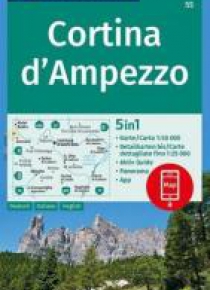 Cortina d'Ampezzo 1:50 000 Kompass