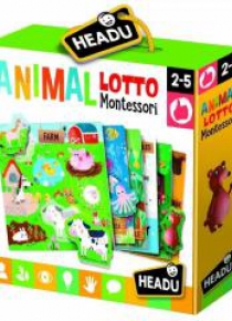 Montessori Zwierzęta Lotto HEADU