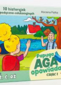 Historyjki obrazkowe. Papuga Aga opowiada cz.1