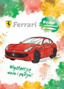 Ferrari. Wodne kolorowanie