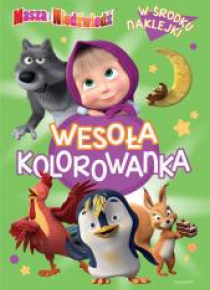 Masza i Niedźwiedź. Wesoła kolorowanka