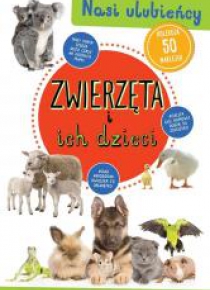 Kolekcja 50 naklejek. Zwierzęta i ich dzieci