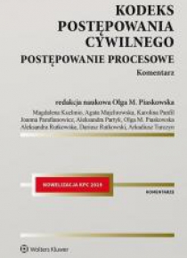 Kodeks postępowania cywilnego. Postępowanie...