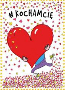 Karnet B6 #Kocham Cię