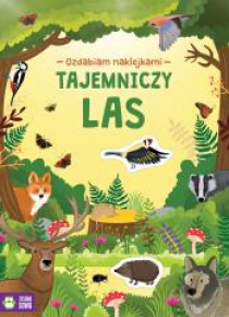 Ozdabiam naklejkami. Tajemniczy las