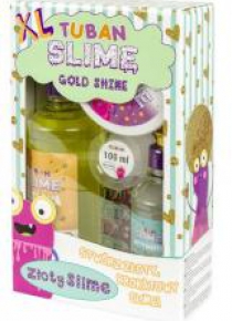 Zestaw Super Slime XL - Gold Shine TUBAN