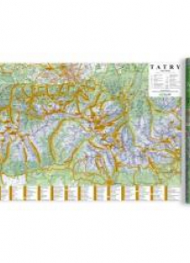 Mapa zdrapka - Tatry 1:50 000