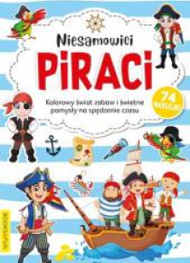 Kolorowanka z naklejkami - Niesamowici Piraci