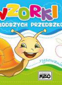 Wzorki dla młodszych przedszkolaków. Rysowanie po