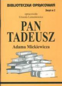 Biblioteczka opracowań nr 002 Pan Tadeusz