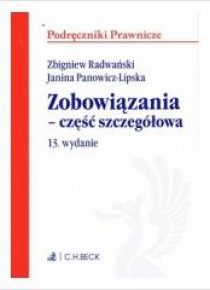 Zobowiązania część szczegółowa. Wyd. 13/2019