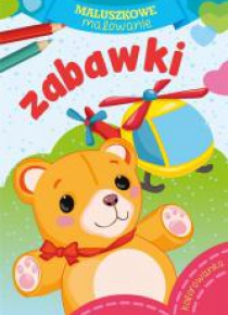 Maluszkowe malowanie. Zabawki