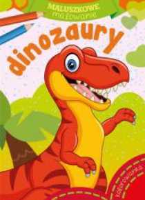Maluszkowe malowanie. Dinozaury