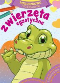 Maluszkowe malowanie. Zwierzęta egzotyczne