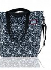 Torba na ramię Black Terrazzo Hash 3 ASTRA