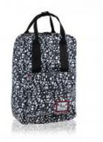 Torba- Plecak 2w1 Black Terrazzo Hash 3 ASTRA
