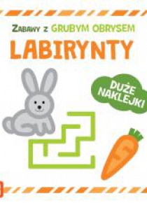 Zabawy z grubym obrysem. Labirynty