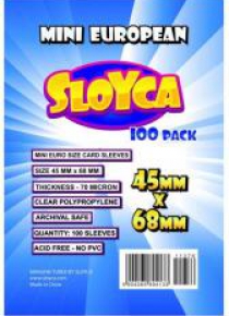 Koszulki Mini European 45x68mm (100szt) SLOYCA