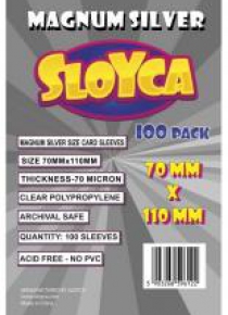 Koszulki Magnum Silver 70x110mm (100szt) SLOYCA