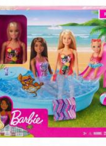 Barbie Lalka + basen