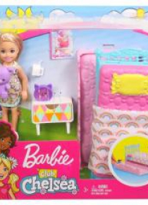 Barbie Chelsea + mały zestaw FXG83