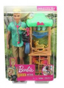 Barbie Zestaw Ken kariera zawodowa GJM33