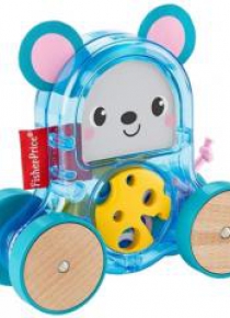 Fisher Price Kolorowe zwierzątka na kółkach GLD02