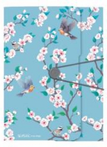 Teczka rysunkowa A4 z gumką Ladylike Birds