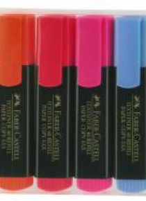 Zakreślacz 6 kolorów FABER CASTELL