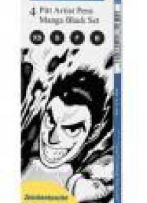 Zestaw do kaligrafii Manga 4szt FABER CASTELL