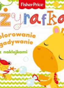 Fisher Price. Kolorowanka podłogowa. Żyrafka