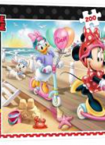 Puzzle 200 Minnie na plaży TREFL
