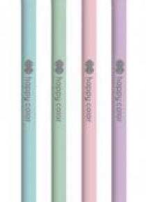 Długopis usuwalny Uszaki Pastel niebieski (12szt)