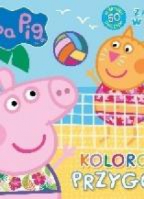 Świnka Peppa. Zabawa w kolory. Kolorowe przygody