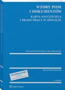 Wzory pism i dokumentów. Karta Nauczyciela...