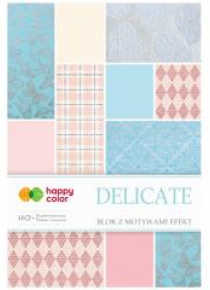 Blok Effect Delicate 10 arkuszy HAPPY COLOR