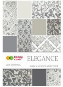 Blok Effect Elegance 10 arkuszy HAPPY COLOR