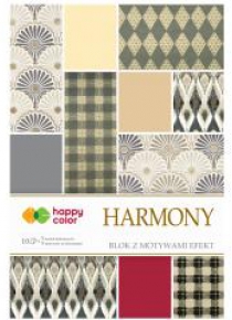 Blok Effect Harmony 10 arkuszy HAPPY COLOR