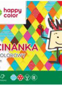 Blok Wycinanka A5/10K 100g HAPPY COLOR