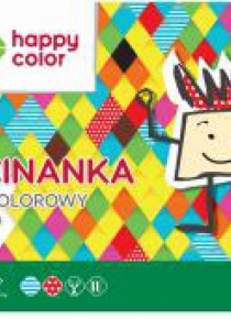 Blok Wycinanka A4/10K 100g HAPPY COLOR