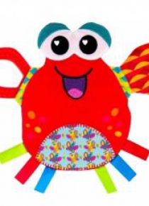 Lamaze Krab kocyk + gryzak TOMY