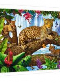 Puzzle 1500 Odpoczynek wśród drzew TREFL
