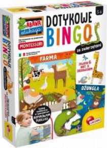 Montessori + Dotykowe bingo ze zwierzętami