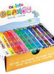 Plastelina 150g x 12 kolorów display CARIOCA