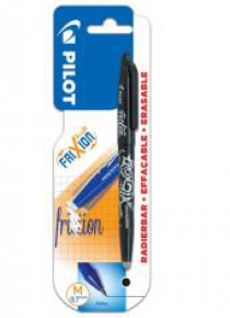 Pióro kulk. FriXion czarny 0.7 PILOT