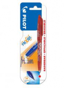 Pióro kulk. FriXion czerwony 0.7 + wkłady PILOT