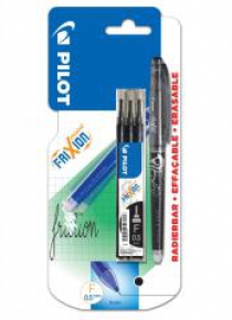 Cienkopis FriXion Point czarny + wkłady PILOT