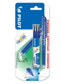 Cienkopis FriXion Point niebieski + wkłady PILOT